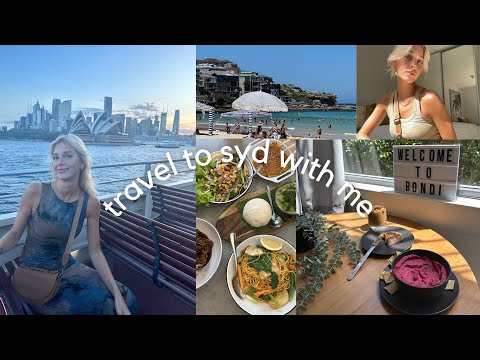 travel to Sydney with me ✈️  | beautiful people, food & beaches | chloe wheatland