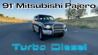 The Pajero - 1992 Mitsubishi Pajero Turbo Diesel