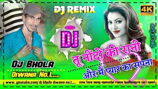 Tu Neendon Ki Rani✔️✔️ Aur Main Pyar💞💞 Ka Sapna |  Dj Bhola Diwana