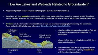 What Is the Relationship Between Surface Water and Groundwater? (Section17.5)