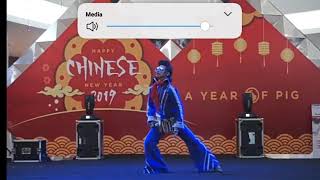 Goyangan khas ali akbar .artis pontianak yang jadi duta dgoyang mnc tv