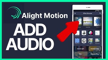 How to Add Audio in Alight Motion 2024?