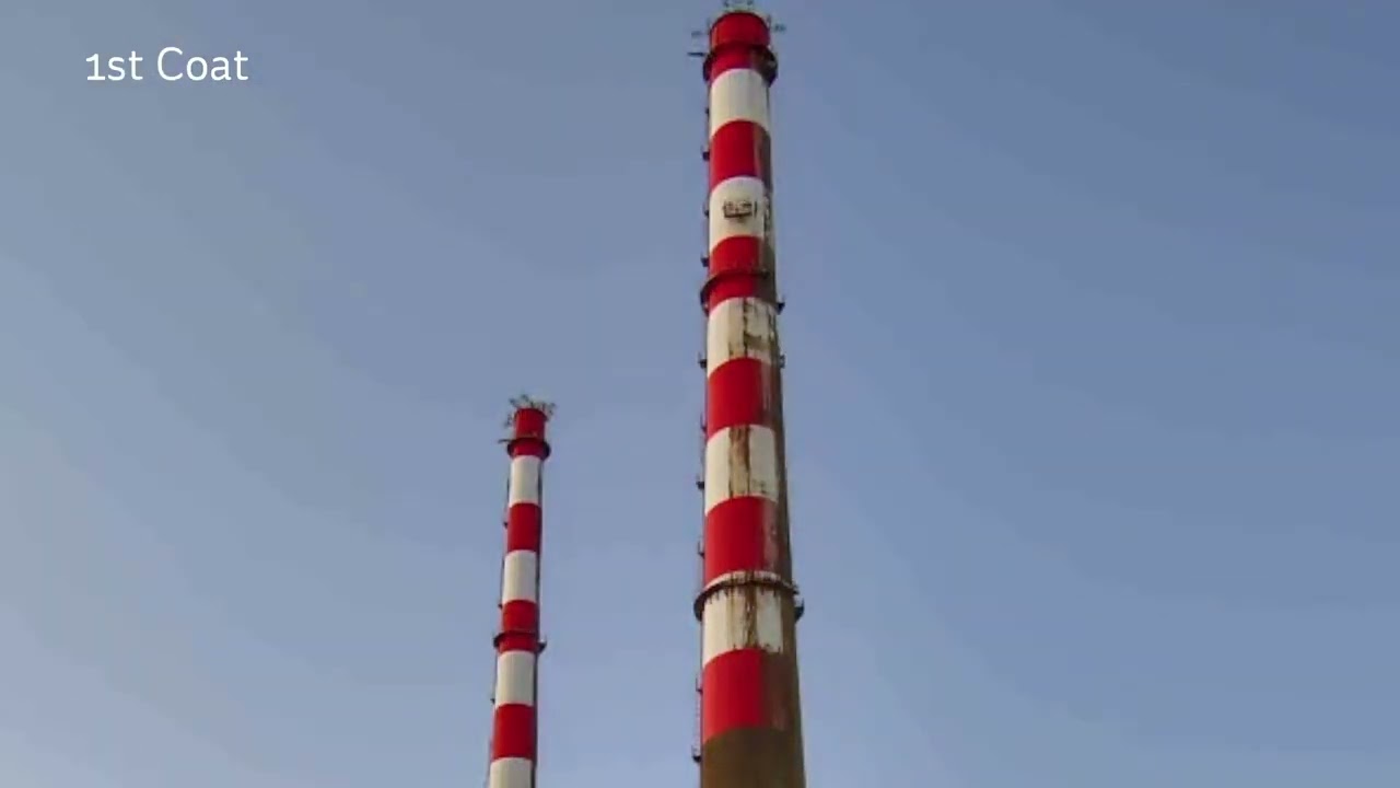 Poolbeg Chimneys Maintenance Work