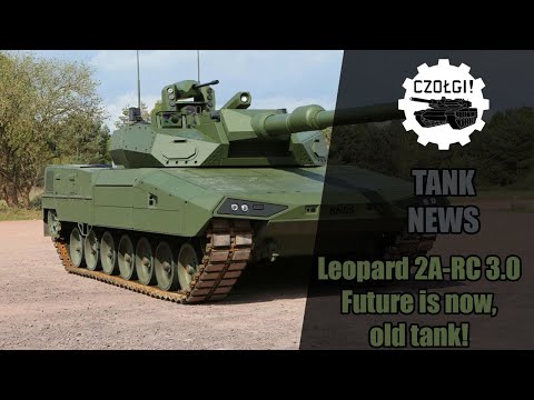 Tank News #43 - Leopard z bezzałogową wieżą!
