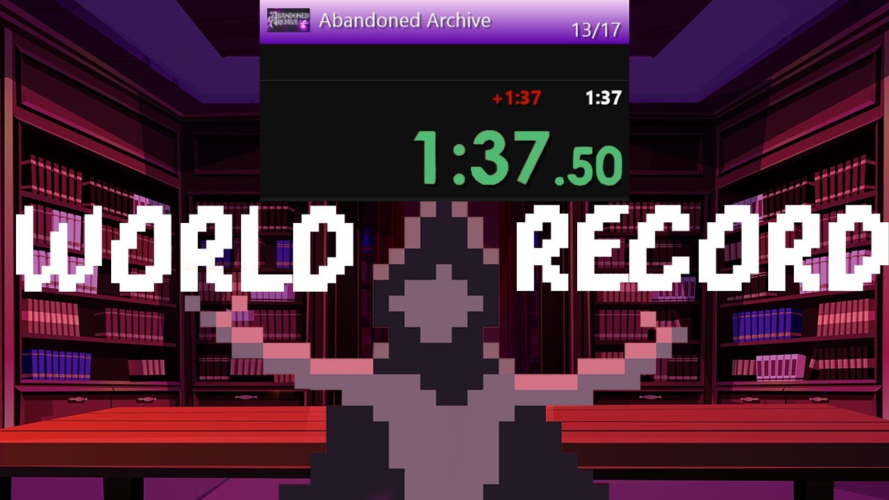 ABANDONED ARCHIVE SPEEDRUN WORLD RECORD (