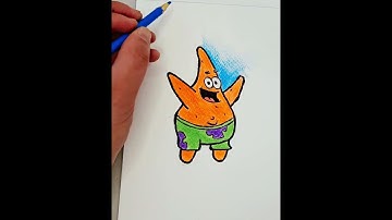 How to Draw Patrick Star  #drawing #drawinglessons #art #sketch #patrickstar  #drawingtechniques