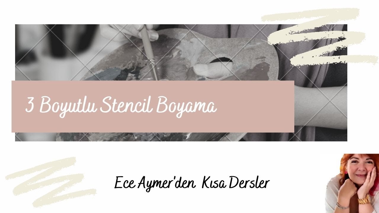 3 Boyutlu Stencil Boyama