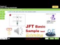 Jft basic sample testmarugotoirodori listening comprehension05