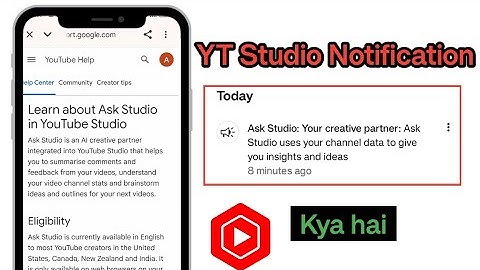 Ask Studio: Your creative partner Ask Studio uses your channel data to give you insights and ideas