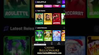 Shuffle Casino Review by casinobillionaire - Sports Betting, casino Games, crypto gambling