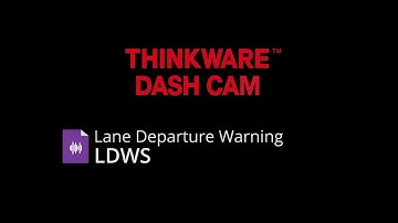 Thinkware ADAS Audio Notification - LDWS
