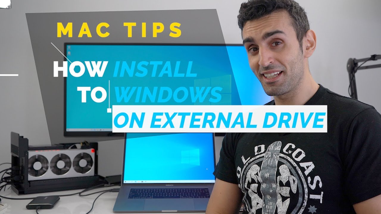 How to Install Windows 10 on USB External Drive | Mac Guide 2019 - YouTube