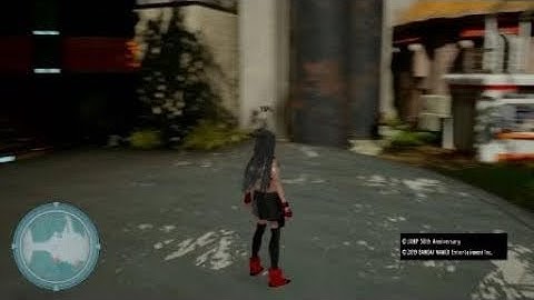 Building TIFA LOCKHART from FF7 remake in JUMP FORCE(shoes updated)