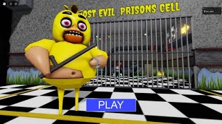 FNAF CHICA BARRY'S PRISON RUN! (OBBY!) #scaryobby #roblox