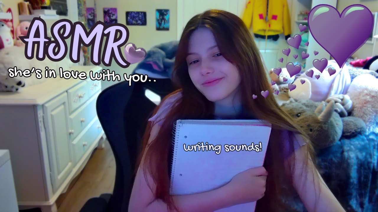 ASMR | CRAZY FAN asks you personal questions.. 🤭(she's in love)