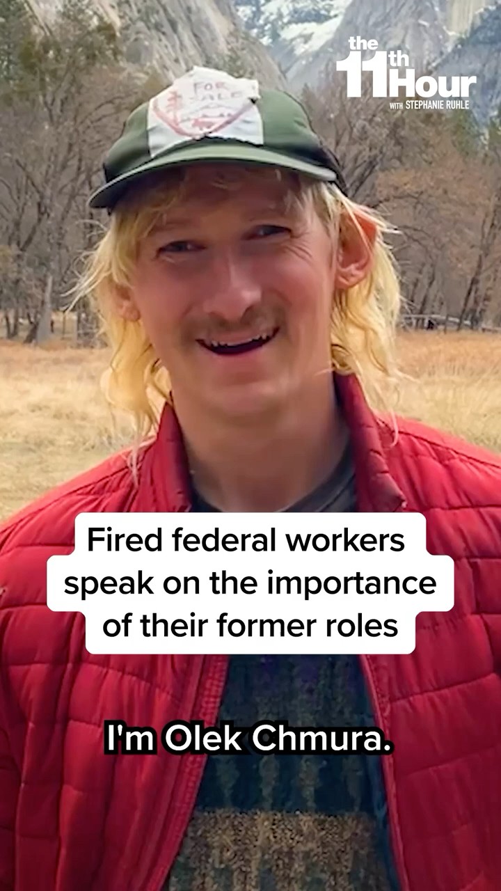 Fired federal workers speak on the importance of their former roles