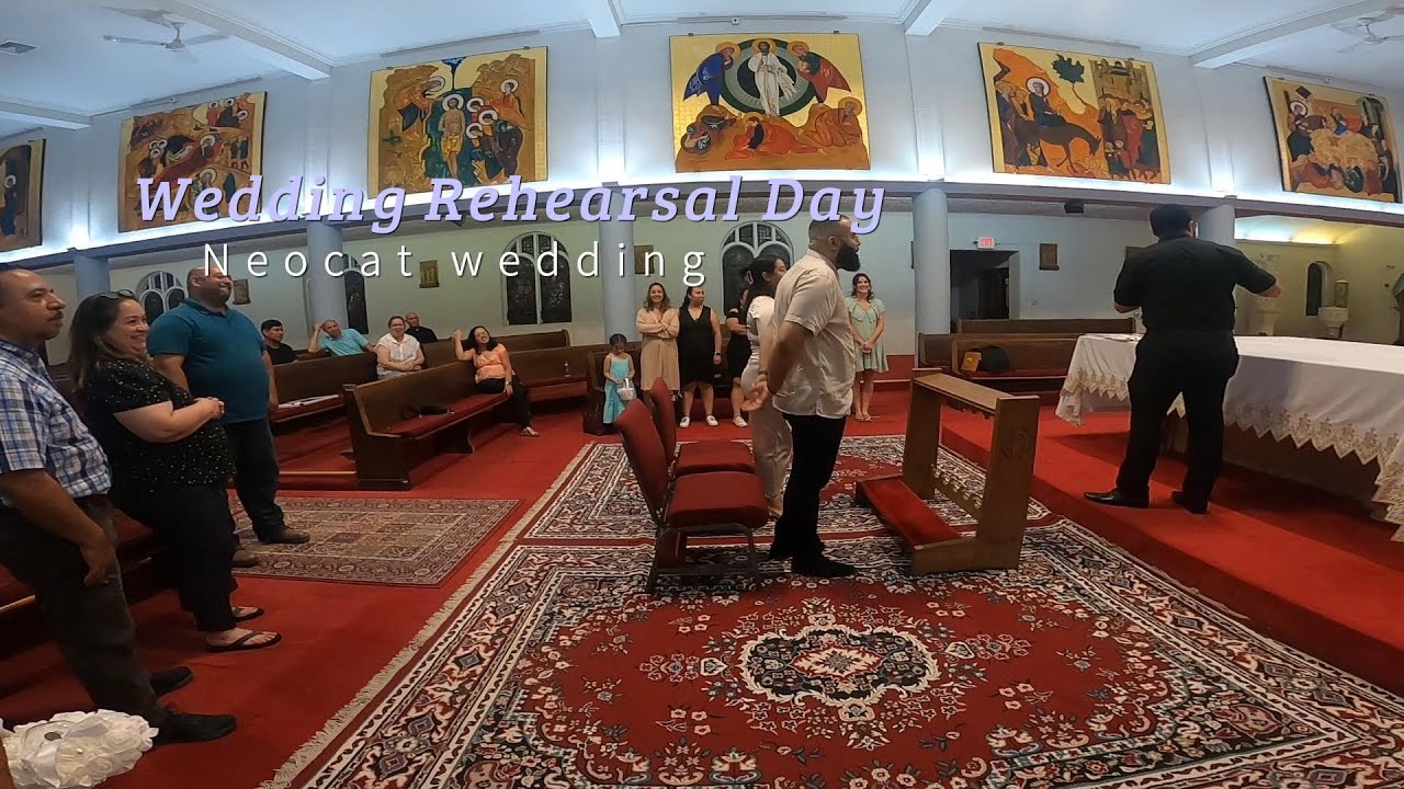 Rehearsal Day Vlog | Neocat Wedding