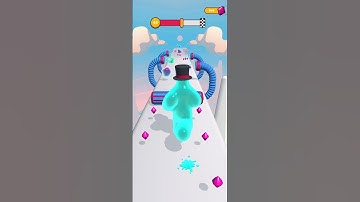 Blob Runner 3D - All Levels #shorts