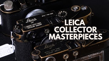 Extremely rare Leica MP, M3, Model A & Steel Rim Summilux - Jo Geier & Lars Netopil - Mint & Rare