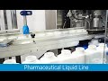 Complete Pharmaceutical Syrup Bottles Packaging Line