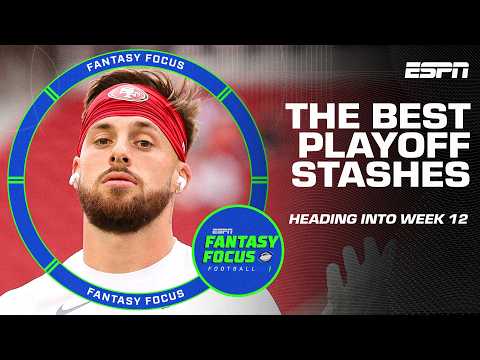 J.J. McCarthy, Ricky Pearsall and others for a potential PLAYOFFS STASH 🏈 | Fantasy Focus