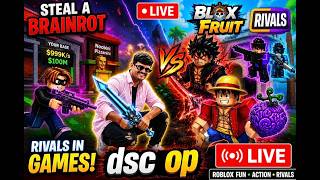 LIVE 🔴ADMIN ABUSE | DSC OP #roblox #live #stealabrainrot