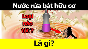 Nước rửa chén hữu cơ là gì? Nước rửa chén hữu cơ có tốt không?