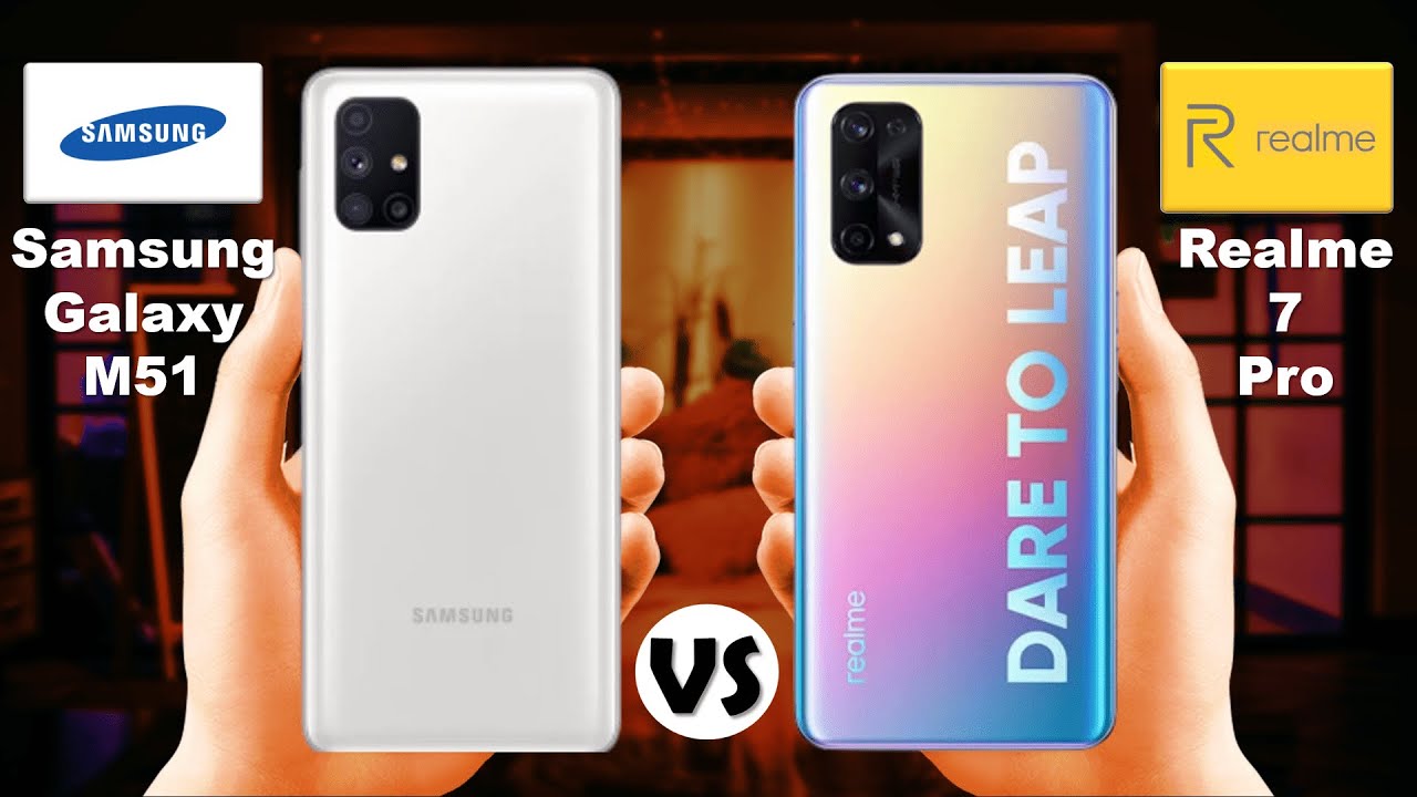 Samsung Galaxy M51 vs Realme X7 Pro