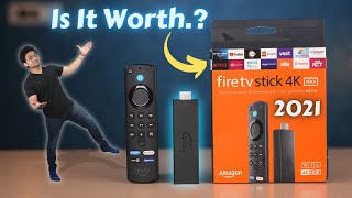 Fire TV Stick 4K Max Unboxing & Review 🤩| Alexa Remote, Dolby Vision & ATMOS ⚡️| 2021 Edition 🔥
