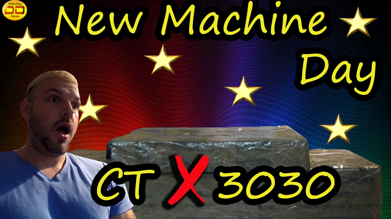 Minelab Ctx 3030 Unboxing.