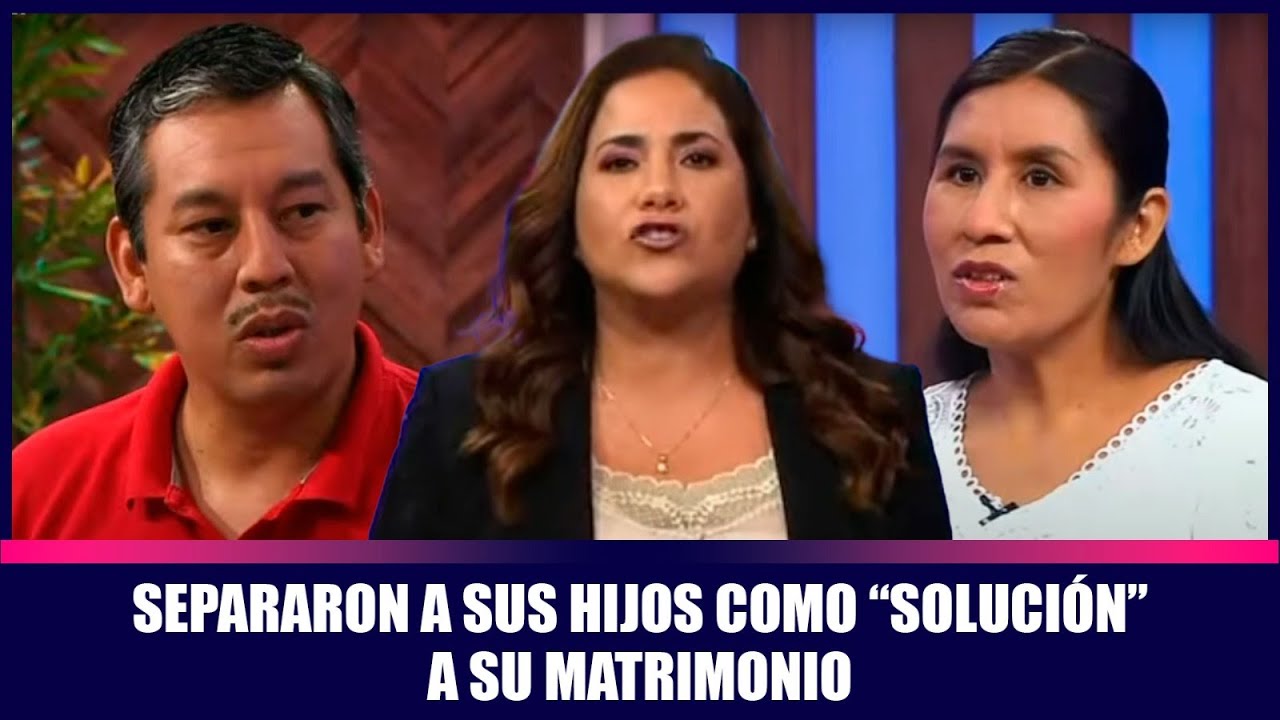 Separaron a sus hijos como “solución” a su matrimonio tormentoso | Andrea