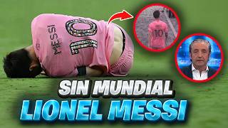 ALERTA MUNDIAL, ASI FUE LA LESION DE MESSI, SE PIERDE EL MUNDIAL CON ARGENTINA?