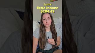 June extra income breakdown