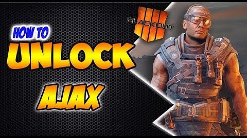 BLACKOUT - Unlock AJAX | How to Unlock Ajax Character in Call of Duty 4