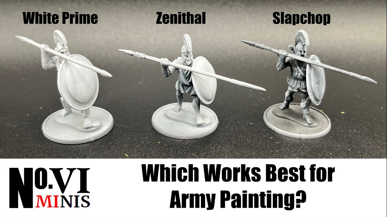 Zenithal Priming with The Army Painter Air Primers for Speedpaint