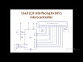 8051 Microcontroller 16x2 LCD interfacing ( Part1)