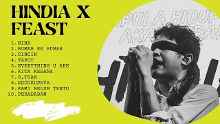 Kumpulan Lagu Terbaik HINDIA x FEAST | Lagu Pop Terpopuler 2025 | Top Hits Spotify 2025