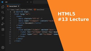 HTML5 In Pashto #13 Lecture
