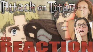 Attack on Titan (SUB) - 4x15 Sole Salvation - Reaction