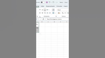 Como Remover Quebra de Linha no Excel #Shorts
