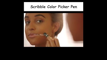 The Revolutionary Pen that Draws in Any Color You Scan | Scribble Color Pick Pen |Tech Master| தமிழ்
