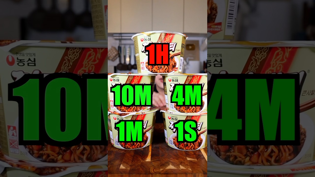 Black bean noodles challenge #mukbang #stoneychoi