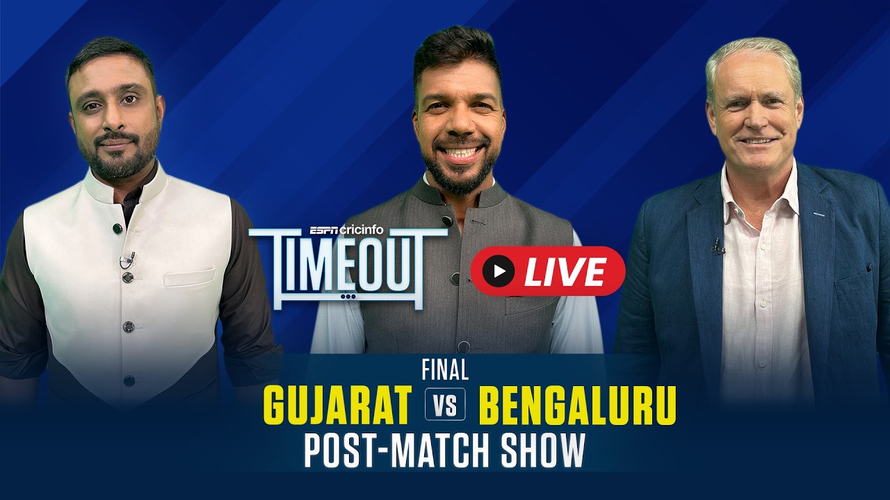 IPL watch: RCB vs GT Post-Match show | IPL 2026 Final | Match review, analysis and discussion from ESPNcricinfo