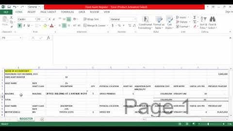 FIXED ASSETS REGISTER (HOUSE OF ACCOUNTANTS)