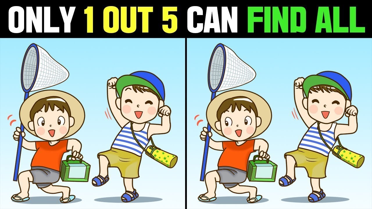 Spot The Difference : Can you find them all? [ Find The Difference #36 ...