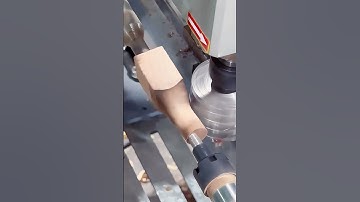 automatic wood handle turning milling integrated cnc wood lathe center #machine #cnc #woodworking
