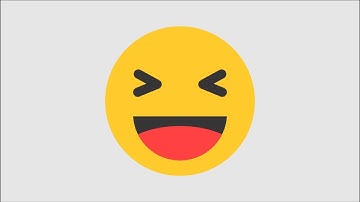 Learn How to Draw the Facebook Haha Emoji in  Coreldraw