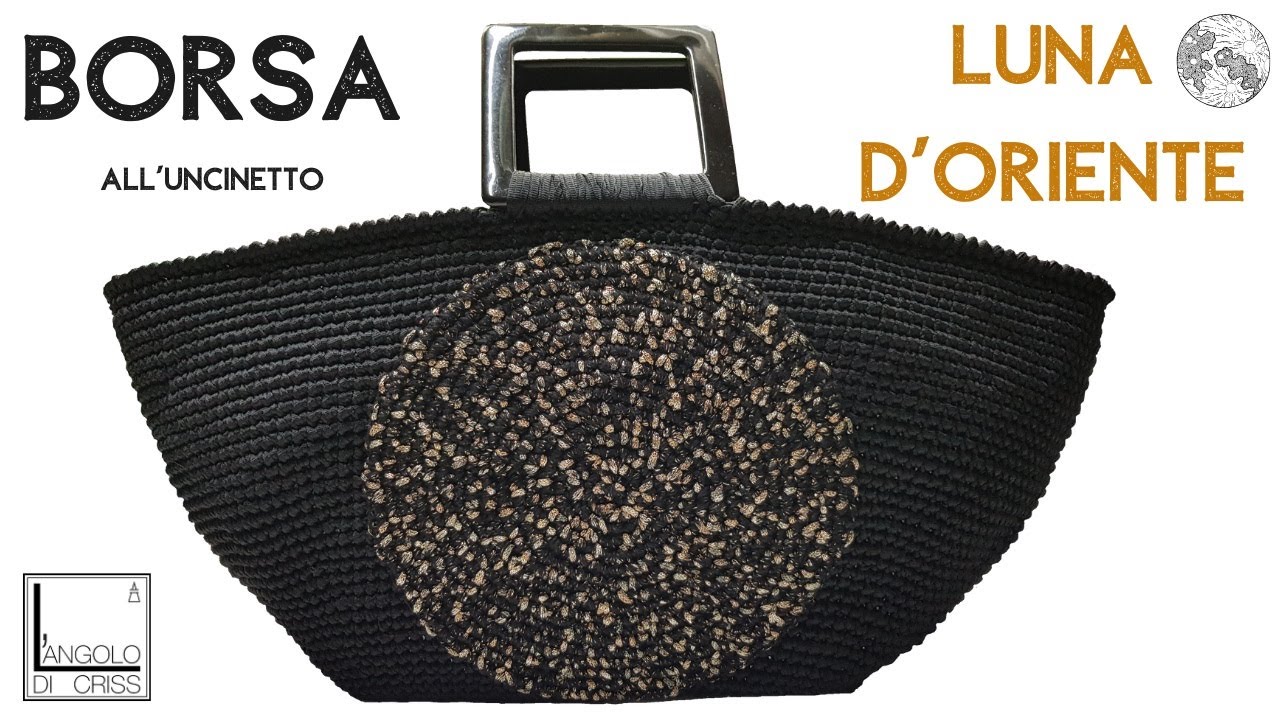 Borsa all'uncinetto 