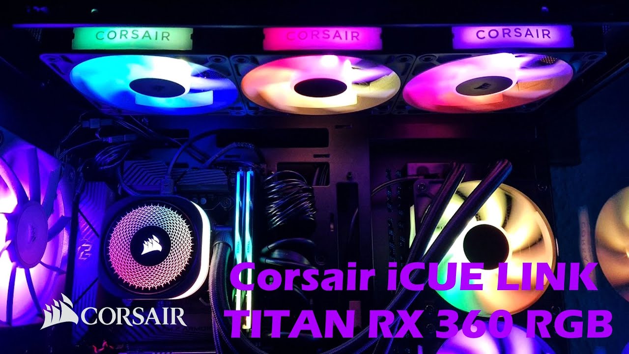 Corsair iCUE LINK TITAN RX 360 RGB im Test - Hardware-Inside