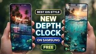 Установите новые часы с эффектом глубины на экран блокировки Samsung | БЕСПЛАТНО (Часть 2) screenshot 3